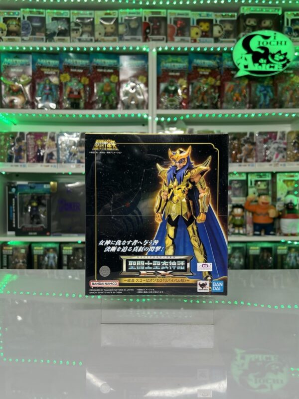 Bandai Saint Seiya Myth Cloth Ex Scorpion Scorpio Milo 18 cm