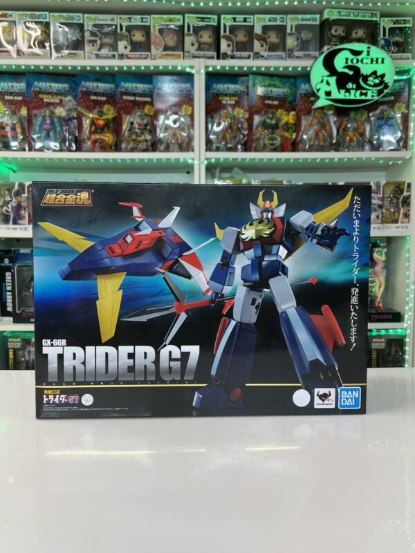 Bandai Soul Of Chogokin - GX - 66R Trider G7 Trasformabile