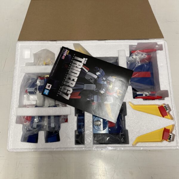 Bandai Soul of Chogokin Bundle 7 Trasformazioni GX-66 + GX-66r Trider G7 lotto - immagine 6