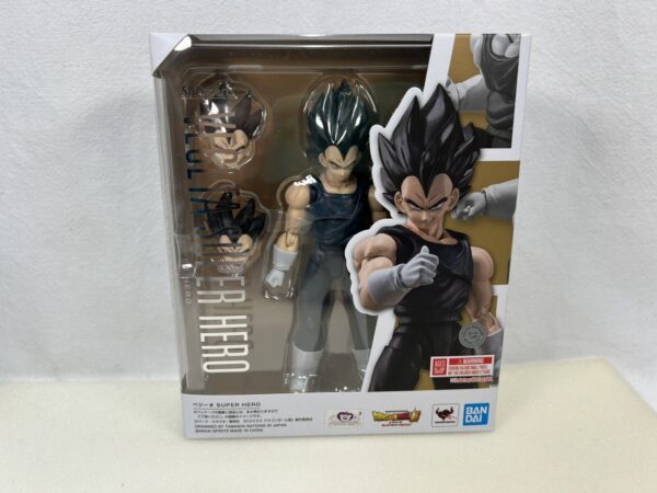 Bandai sh figuarts Dragon Ball Super  Vegeta Super Hero - immagine 3