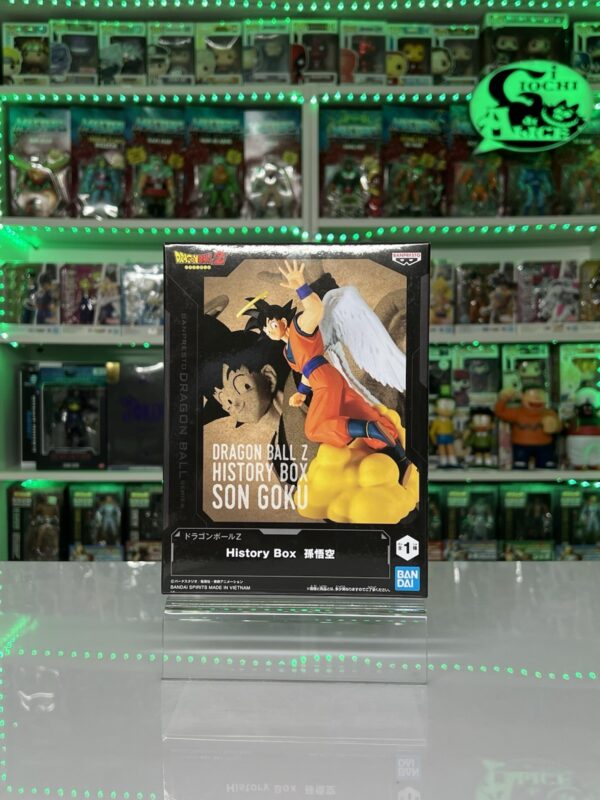 Banpresto Dragon Ball Z History Box Son Goku Con Le Ali Wings