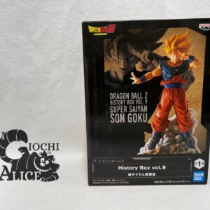Banpresto Dragon Ball Z Hostory Box Vol.9 Super Saiyan Son Goku Bollino Oro