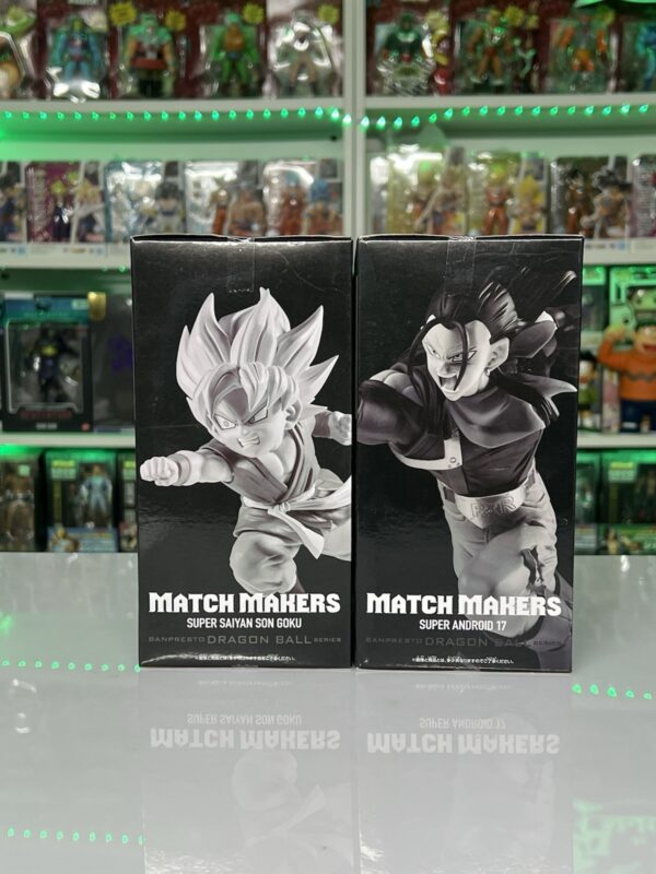 Banpresto Figure Dragon Ball GT Match Makers Son Goku Vs Super Android 17 - immagine 6