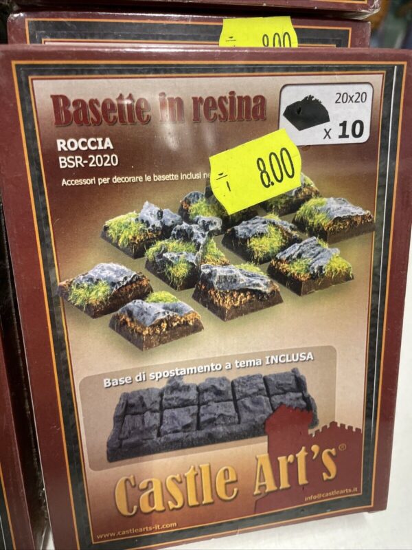 CASTLE ART'S BSRV- Basette in Resina Effetto ROCCIA ROCCIOSO Lotto G - immagine 3