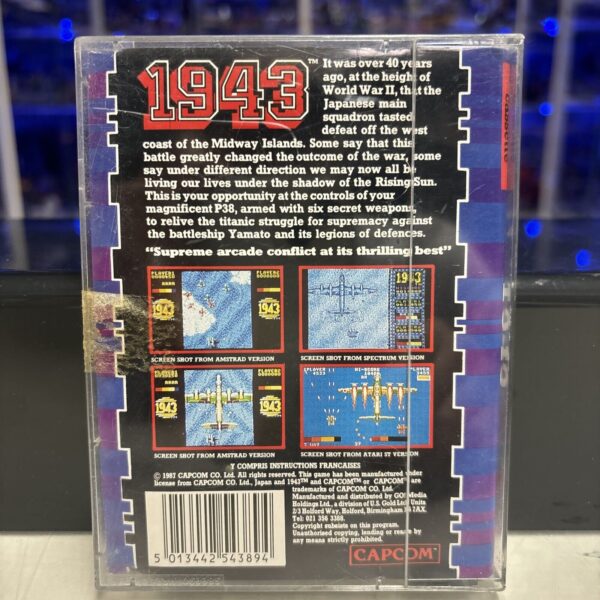 Commodore C64/128 1943 the battle of midway Commodore CASSETTE - immagine 3