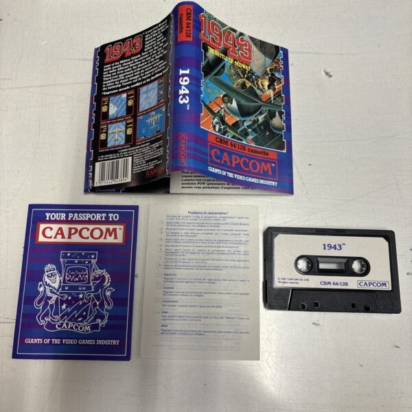 Commodore C64/128 1943 the battle of midway Commodore CASSETTE - immagine 6