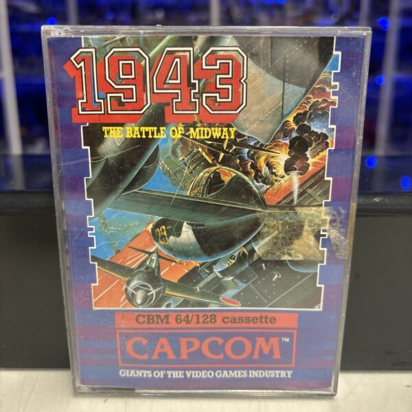 Commodore C64/128 1943 the battle of midway Commodore CASSETTE