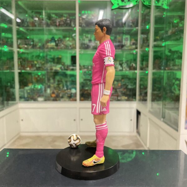 Cristiano Ronaldo CR7 -Real Madrid - Football Star - Official - Pink 20cm - immagine 4