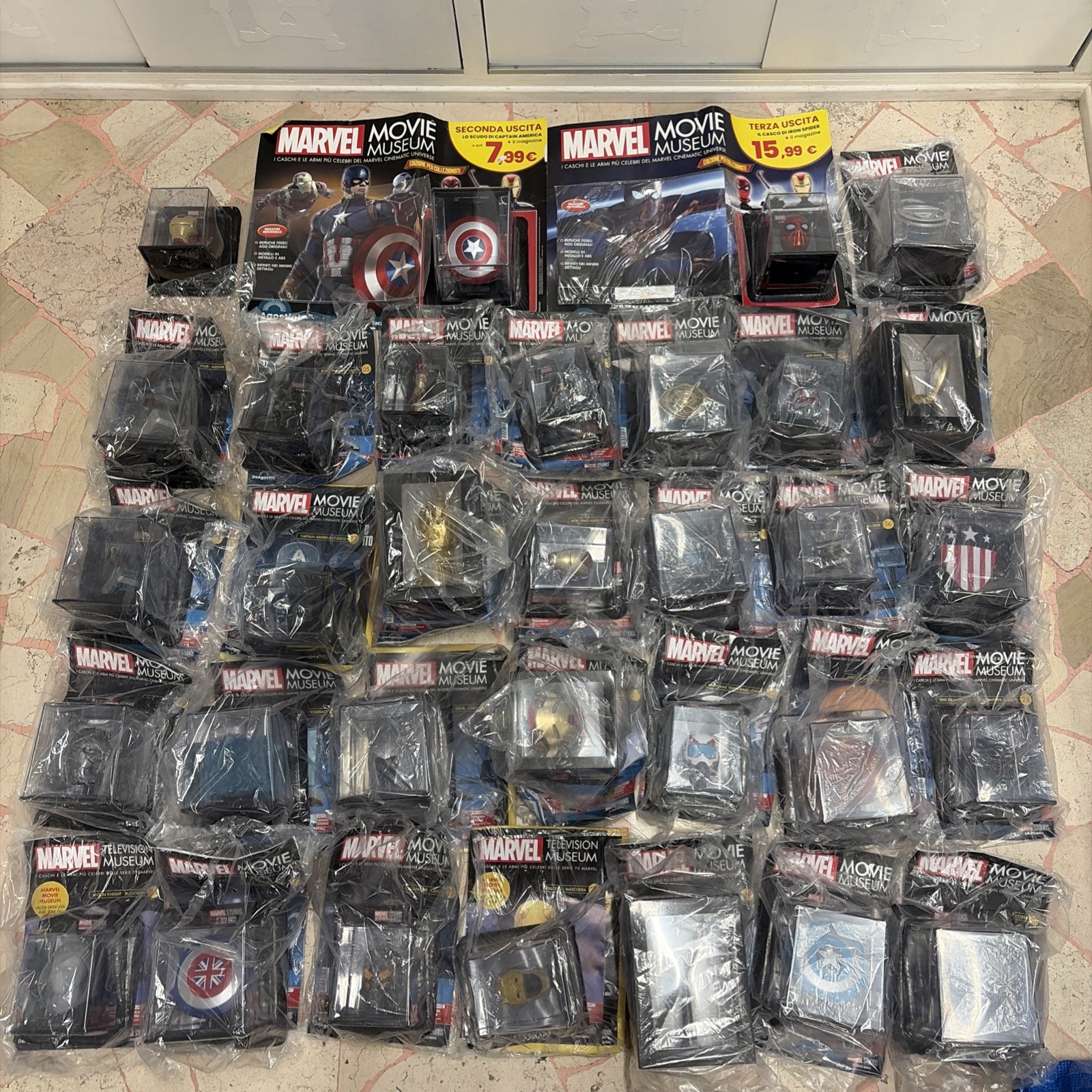 DeAgostini MARVEL Movie Museum - SERIE Completa 1-32 EDICOLA