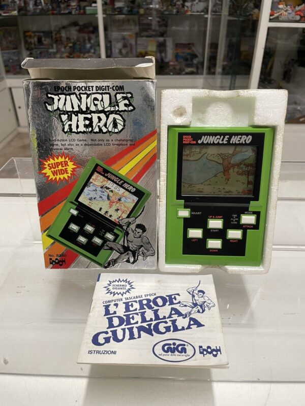 Epoch Pocket Digit-Com - JUNGLE HERO/L'EROE DELLA GIUNGLA - GIG Electronics
