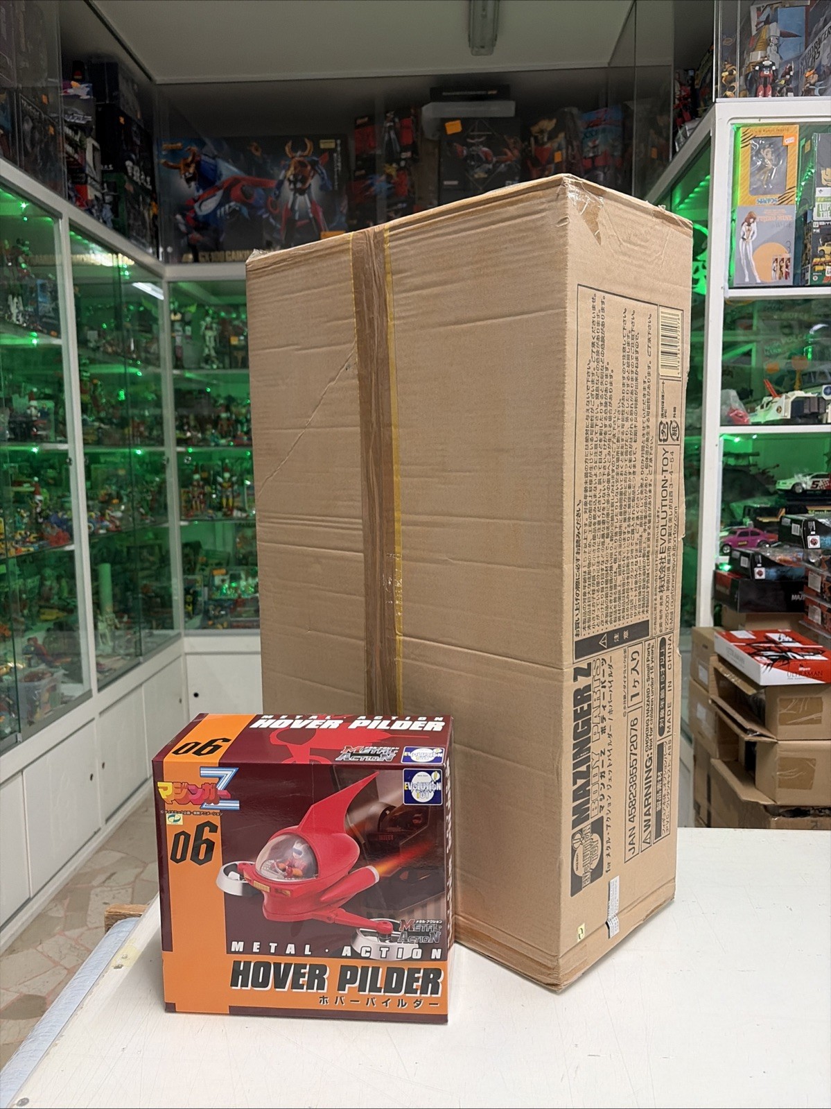 Evolution Toy - MAZINGER Z Body Parts + Hover Pilder Metal Action SET