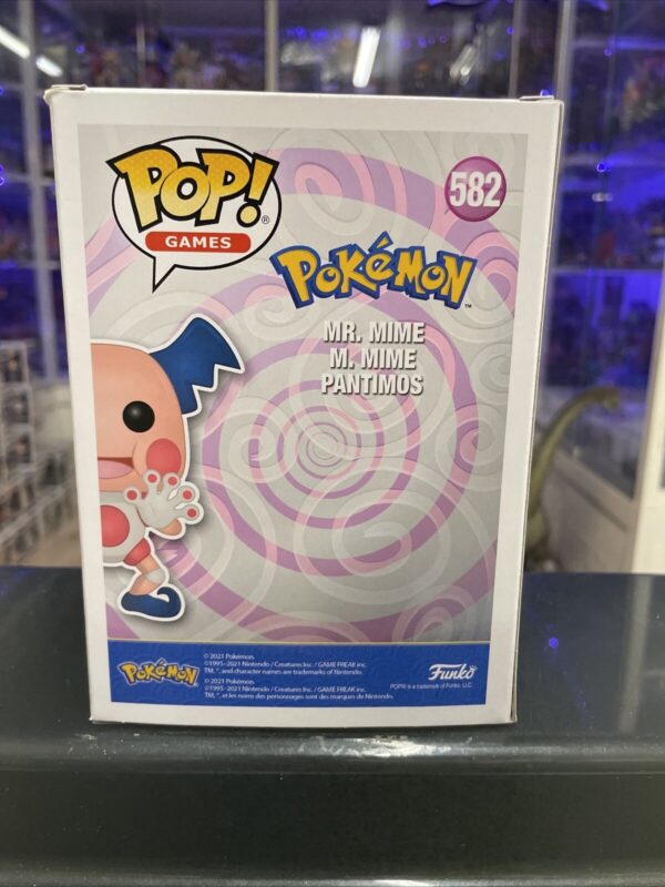 FUNKO POP Games - POKEMON # 582 Mr. Mime M.Mime Pantimos - immagine 4