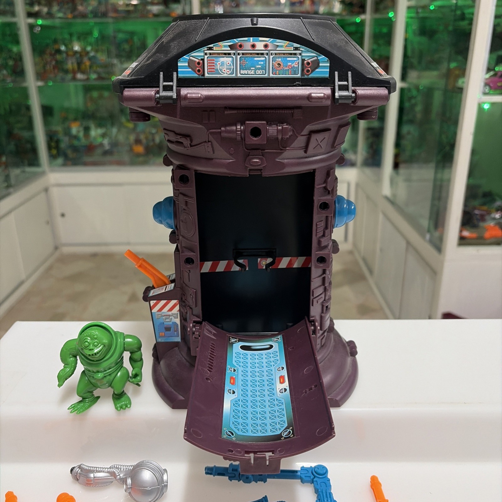 GALOOB Biker Mice From Mars - Dr. Karbunkle's Secret Lab + Figure Vintage Gig - immagine 5