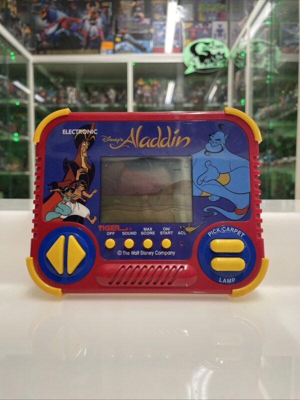 GIG TIGER Electronics Scacciapensieri  Disney ALADDIN Anni 80 Gig FUNZIONANTE
