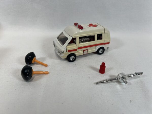 Gig Takara Diaclone Trasformer Auto Robot Ambulance ambulanza - immagine 13