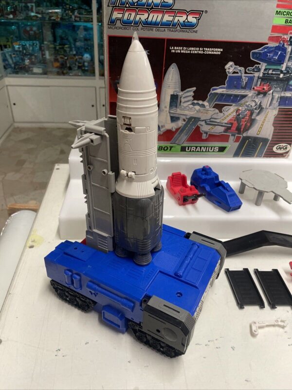 Hasbro TRANSFORMERS g1 Micromasters - Countdown - Uranius - con Box - immagine 5