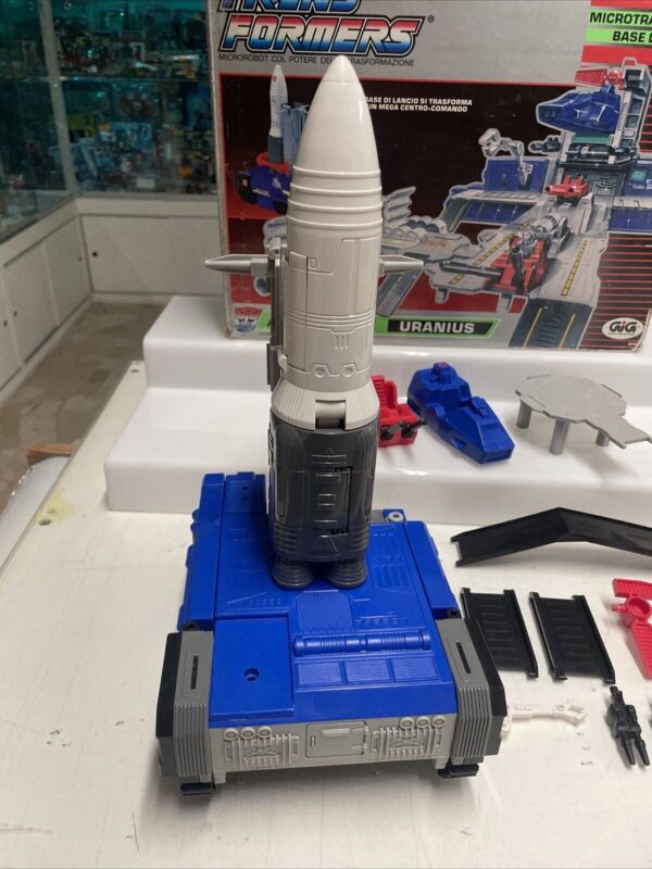 Hasbro TRANSFORMERS g1 Micromasters - Countdown - Uranius - con Box - immagine 6
