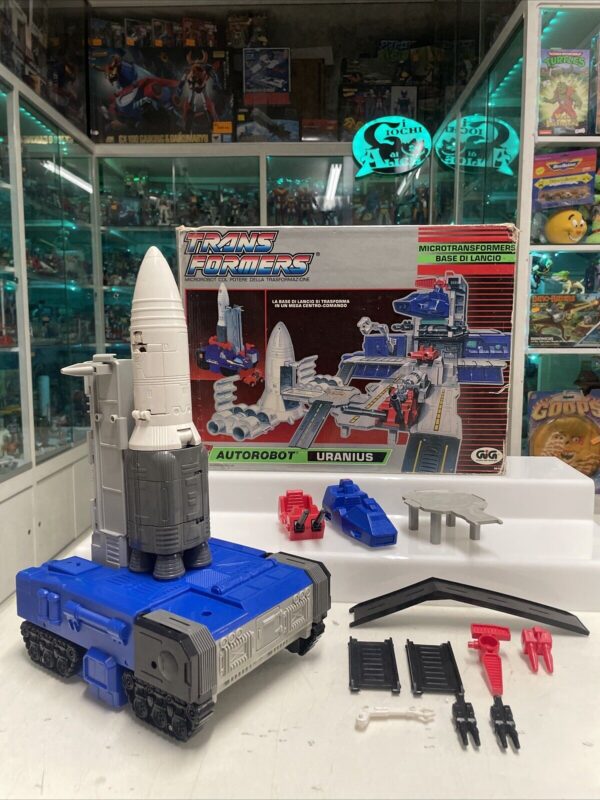 Hasbro TRANSFORMERS g1 Micromasters - Countdown - Uranius - con Box