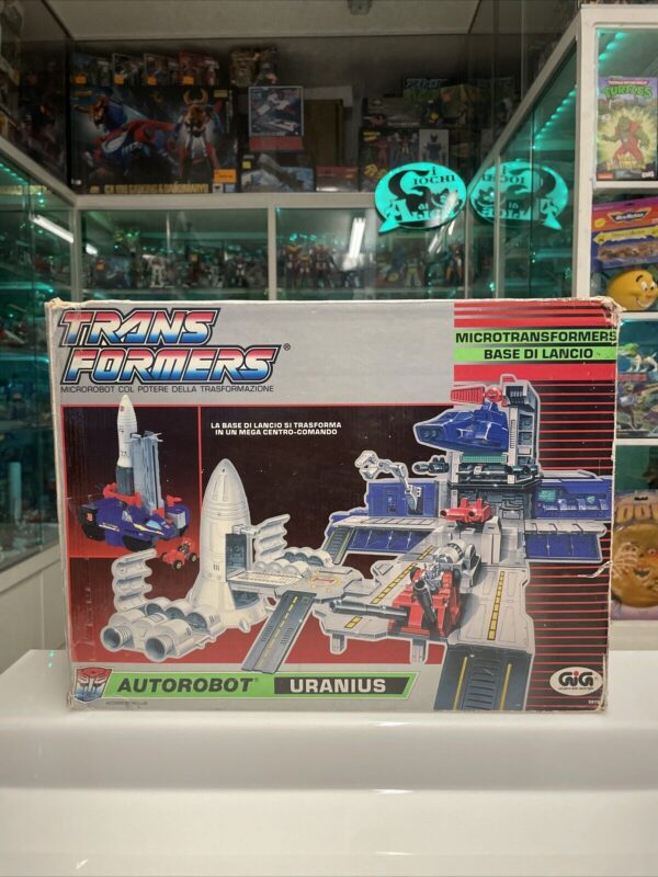 Hasbro TRANSFORMERS g1 Micromasters - Countdown - Uranius - con Box - immagine 9