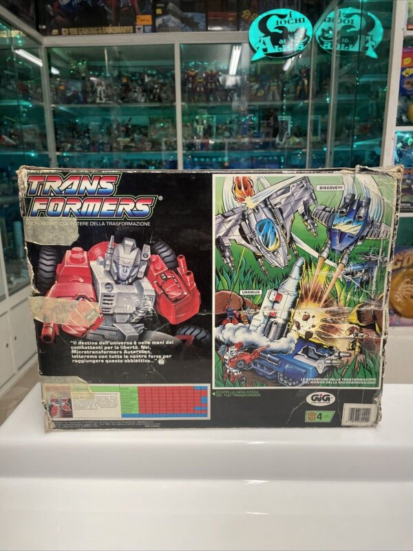 Hasbro TRANSFORMERS g1 Micromasters - Countdown - Uranius - con Box - immagine 10