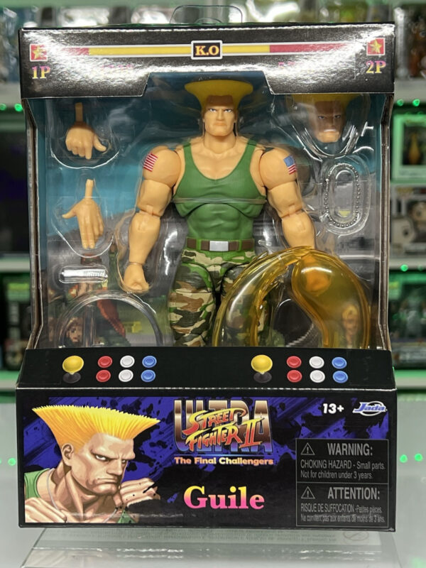 Jada Toys Ultra Street  Fighter II The Final Challenge -  Guile - immagine 3