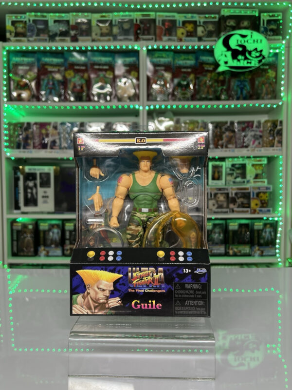 Jada Toys Ultra Street  Fighter II The Final Challenge -  Guile