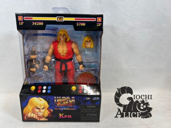 Jada Toys Ultra Street  Fighter II The Final Challenge -  Ken