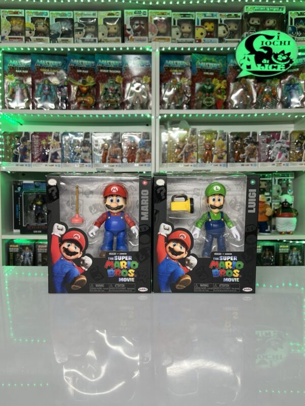 Jakks - The Super Mario Bros. Movie - Mario & Luigi