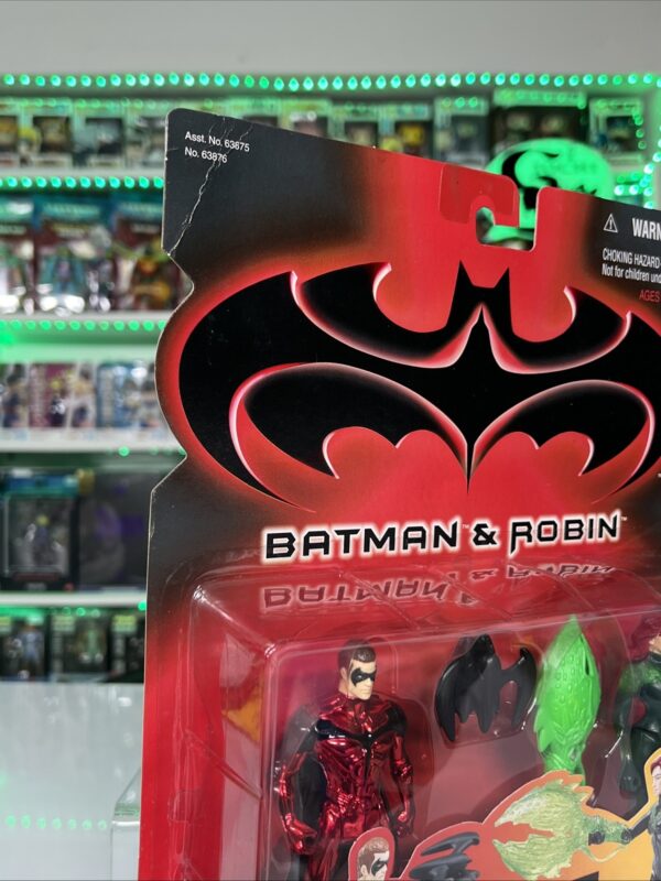 Kenner Batman & Robin  - Night Hunter Robin Vs Evil Entrapment Poison Ivy - immagine 6