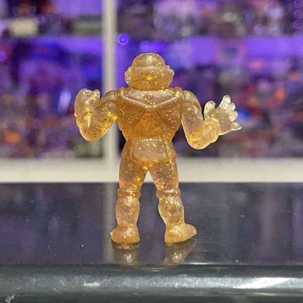 Kinnikuman Kinkeshi Glitter No Exogini GUERRIERO STELLARE Brillo ORO - immagine 3