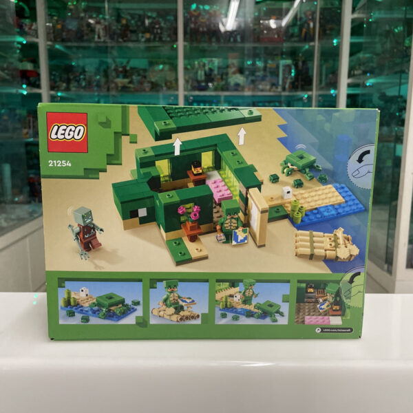 LEGO 21254 - Minecraft - The Turtle Beach House - Completo  in ITALIA - immagine 3