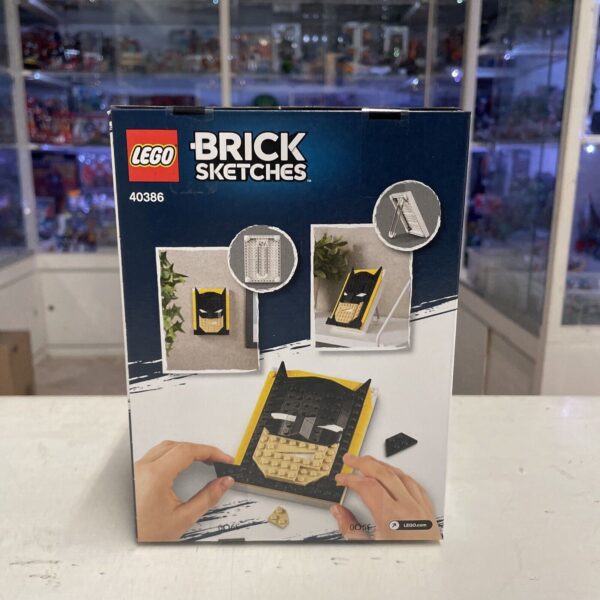 LEGO 40386 Brick Sketches Batman DC - nuovo sigillato - immagine 3