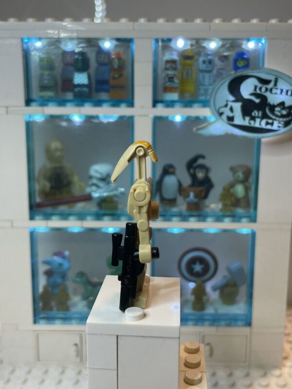 LEGO Minifigure - Battle Droid Commander  - STAR WARS minifigures - immagine 3