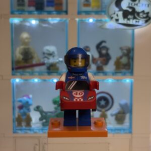 LEGO Minifigure - Race Car Guy  Col324 - Serie 18 minifigures