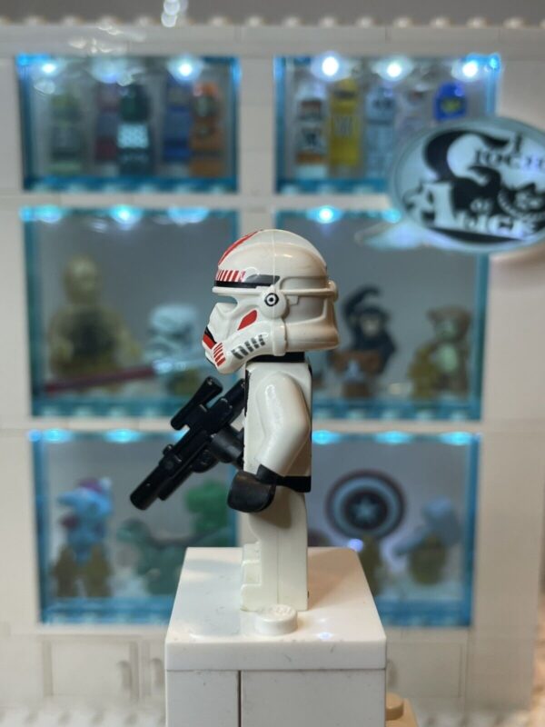 LEGO Minifigure - Shock Trooper Coruscant Sw 0091 - STAR WARS minifigures - immagine 4
