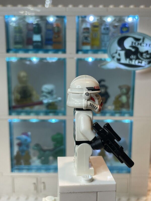 LEGO Minifigure - Shock Trooper Coruscant Sw 0091 - STAR WARS minifigures - immagine 6