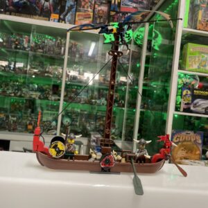 LEGO Vikings -  7016 Viking Boat Against the Wyvern Dragon
