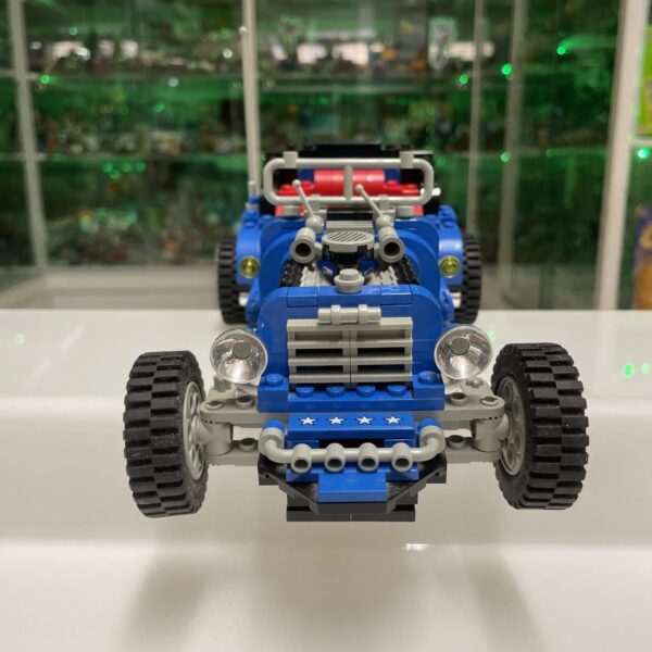 LEGO set Model Team 5541 - Blue Fury Hot Rod COMPLETO - immagine 3