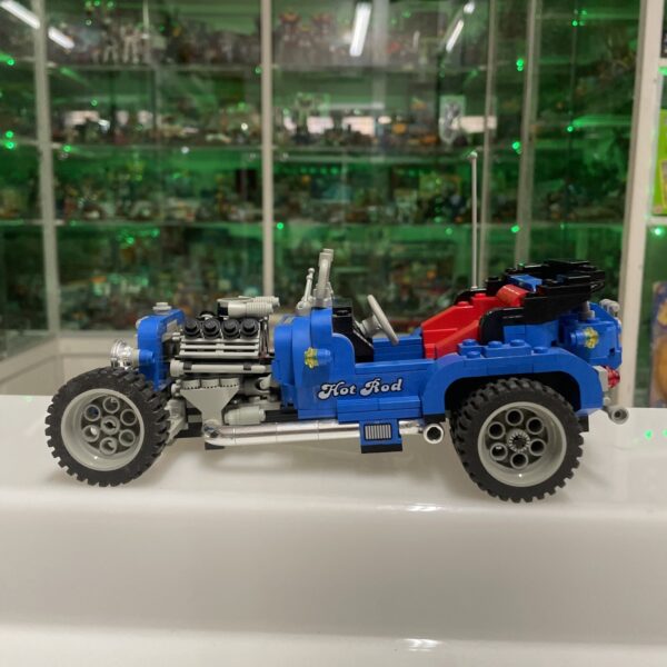 LEGO set Model Team 5541 - Blue Fury Hot Rod COMPLETO - immagine 7