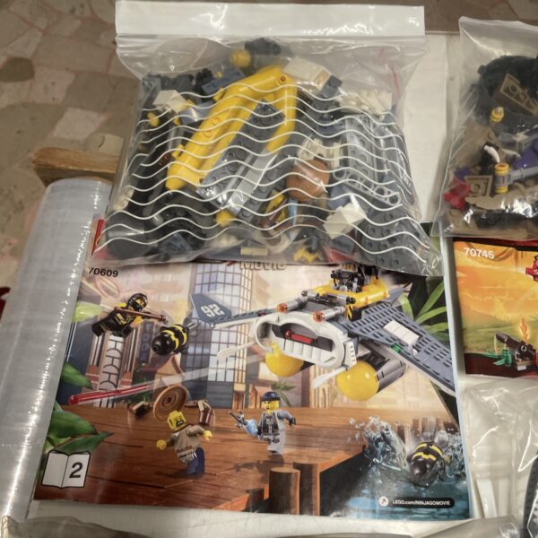 Lego Lotto ORIGINALE - Ninjago - 7 Set 70745 70634 70610 70735 3 Kg - immagine 6