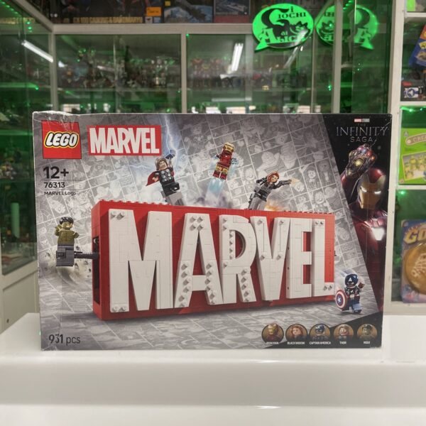 Lego Marvel - 76313 Marvel Logo   - Minifigures set NUOVO - immagine 3