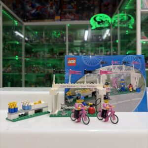 Lego System City Town 1198 - Service Team - 2 Bikers - completo 100% Vintage