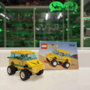 Lego System City Town 6550 Outback Racer - completo 100% Vintage