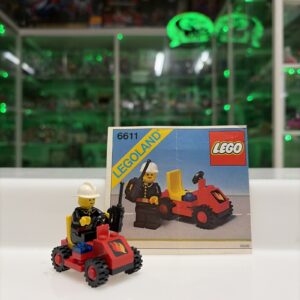 Lego System City Town 6611 Fire Chief's Car   - completo 100% Vintage