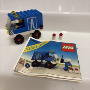 Lego System City Town 6653 Highway Emergency Van  - completo 100% Vintage 1981