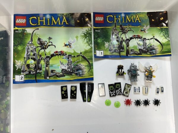 Lego serie Chima set 70133 Grotta Di Spinlyn Completo No Scatola - immagine 4