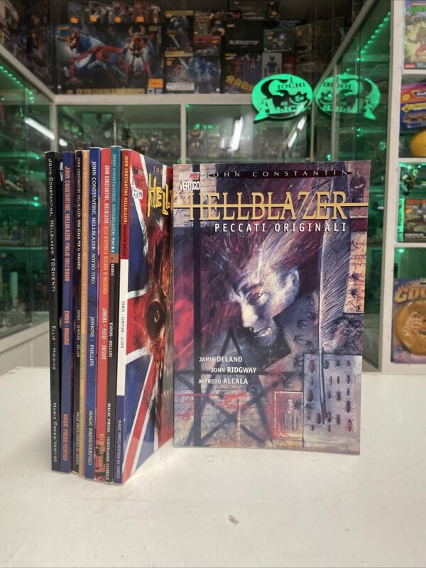 Magic Press HELLBLAZER Dark Horse Vertigo Lotto 9 volumi Constantine