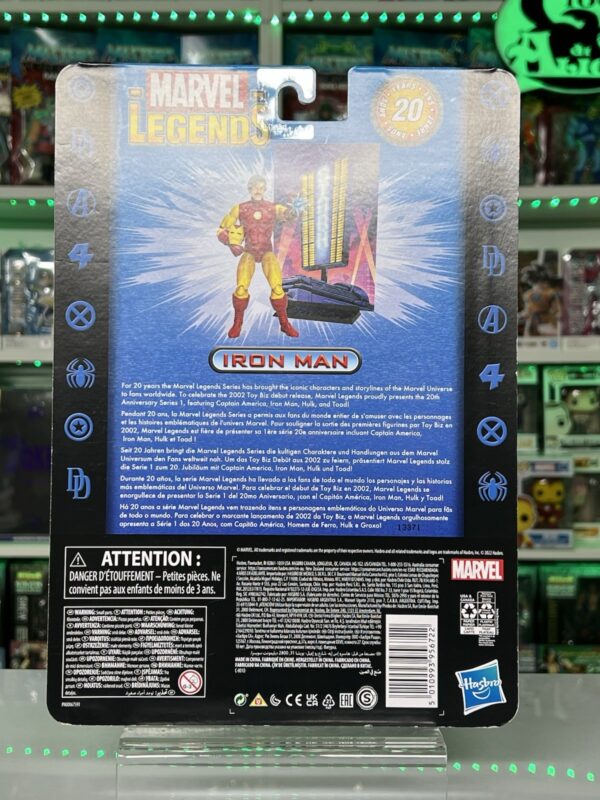 Marvel Legends action figure - Serie 20th Retro - Iron Man - immagine 4