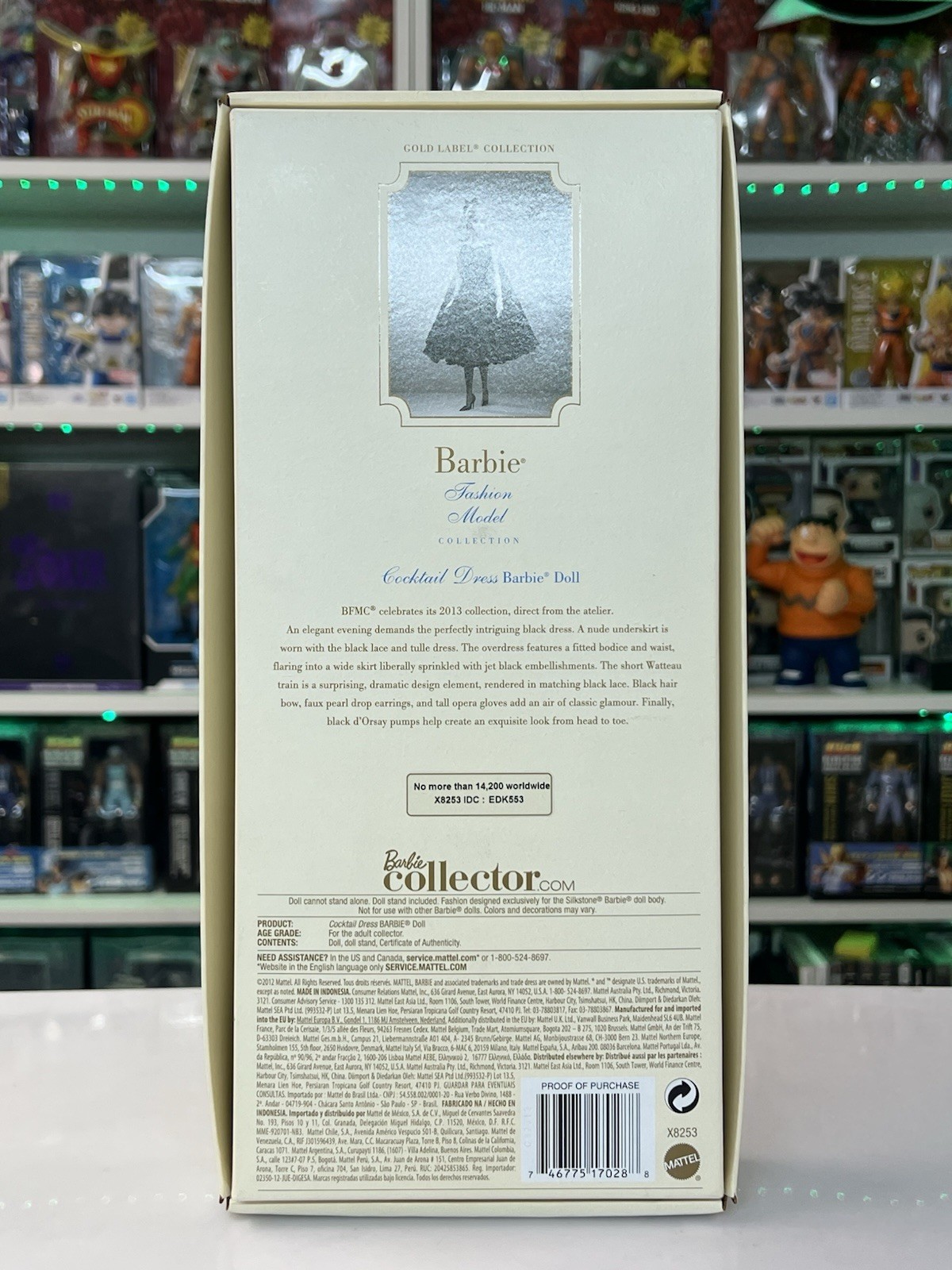 Mattel Barbie - Fashion Model Collection - Silkstone Cocktail Dress FMC - immagine 4