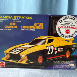 Mattel Lancia Stratos drive command radiocomandata vintage